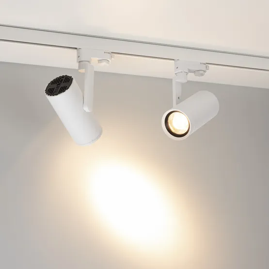 Фото #4 товара Светильник LGD-URANUS-4TR-R75-18W/25W Warm3500-MIX (WH, 20-50 deg, side holder, 230V) (Arlight, IP20 Металл, 5 лет)