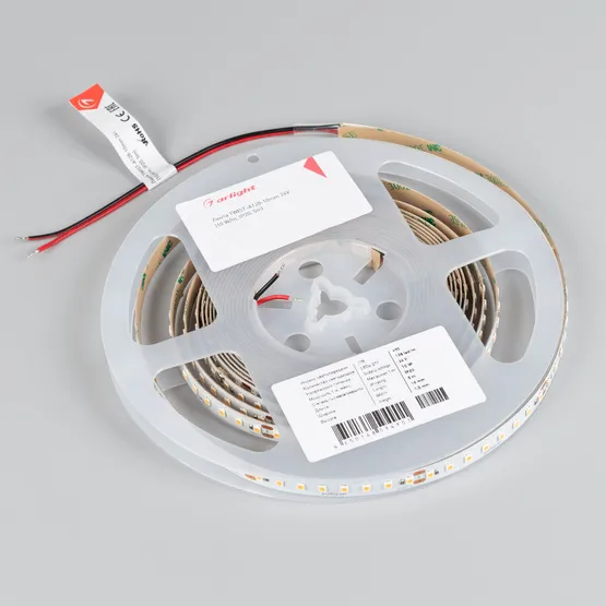 Фото #3 товара Светодиодная лента TWIST-A128-10mm 24V Warm3500 (10 W/m, IP20, 5m) (Arlight, 7 лет)