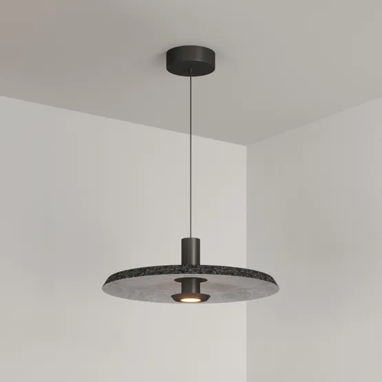 Фото #7 товара Светильник SP-KOTARO-R450-12W Warm3000 (BK-GR, 36 deg, 230V, TRIAC) (Arlight, IP20 Фетр, 3 года)
