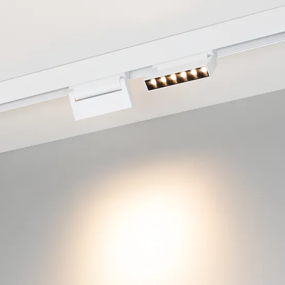 Фото #3 товара Светильник MAG-ORIENT-LASER-FOLD-S195-6W Warm3000 (WH, 30 deg, 48V) (Arlight, IP20 Металл, 5 лет)