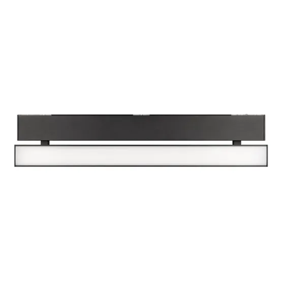 Фото #3 товара Светильник MAG-FLAT-FOLD-45-S405-12W Warm3000 (BK, 100 deg, 24V) (Arlight, IP20 Металл, 5 лет)