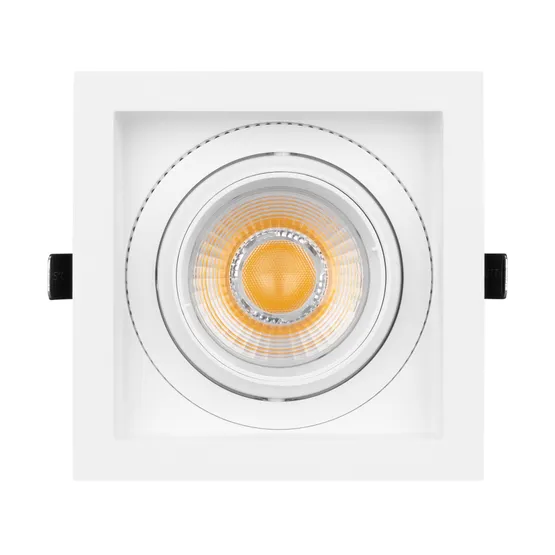 Фото #3 товара Светильник MS-VORTEX-BUILT-S140x140-30W Warm3000 (WH-WH, 30 deg, 230V) (Arlight, IP20 Металл, 5 лет)