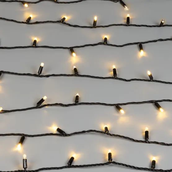 Фото #4 товара Светодиодная гирлянда ARD-STRING-CLASSIC-10000-BLACK-100LED-STD WARM (230V, 7W) (Ardecoled, IP65, 1 год)