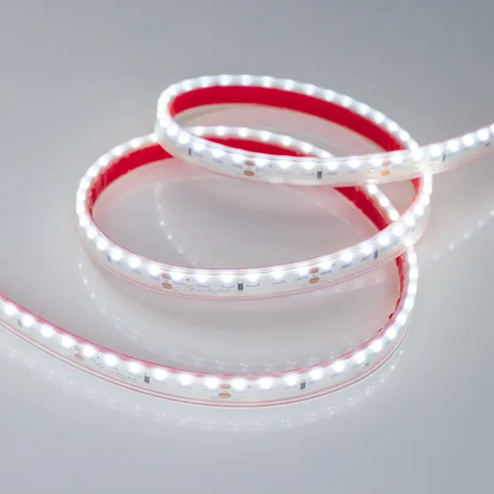 Фото #3 товара Светодиодная лента RSW 2-5000P 24V Cool 10K 2x (3014, 120 LED/m, LUX) (Arlight, 9.6 Вт/м, IP66)
