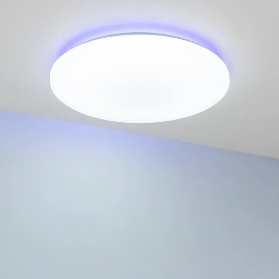 Фото #7 товара Светильник SP-FAVOR-R600-50W Day4000-MIX-RGB (WH, 100 deg, 230V, Tuya Zigbee) (Arlight, IP54 Пластик, 3 года)
