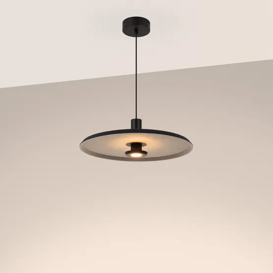 Фото #5 товара Светильник SP-KOTARO-R450-12W Warm3000 (BK-GR, 36 deg, 230V, TRIAC) (Arlight, IP20 Фетр, 3 года)