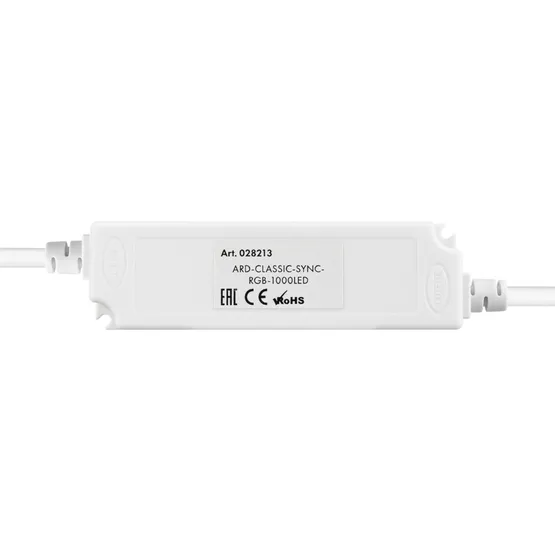 Фото #4 товара Контроллер ARD-CLASSIC-SYNC-RGB-1000LED White (230V, 80W, RF ПДУ) (Ardecoled, Закрытый)