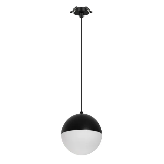 Фото #1 товара Светильник подвесной SP-EMISFERO-R150-11W Warm3000 (Черный, встраиваемая чаша, 170 deg, 230V) (Arlight, IP20 Металл, 3 года)