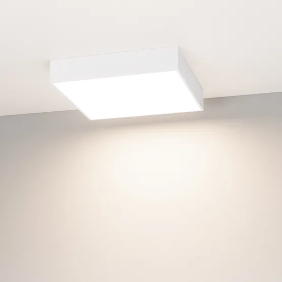 Фото #3 товара Светильник SP-QUADRO-S350x350-30W Day4000 (WH, 120 deg, 230V) (Arlight, IP40 Металл, 3 года)