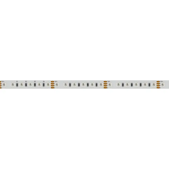Фото #3 товара Светодиодная лента RT 2-5000 24V RGB 8mm (3838, 120 LED/m, LUX) (Arlight, 11 Вт/м, IP20)