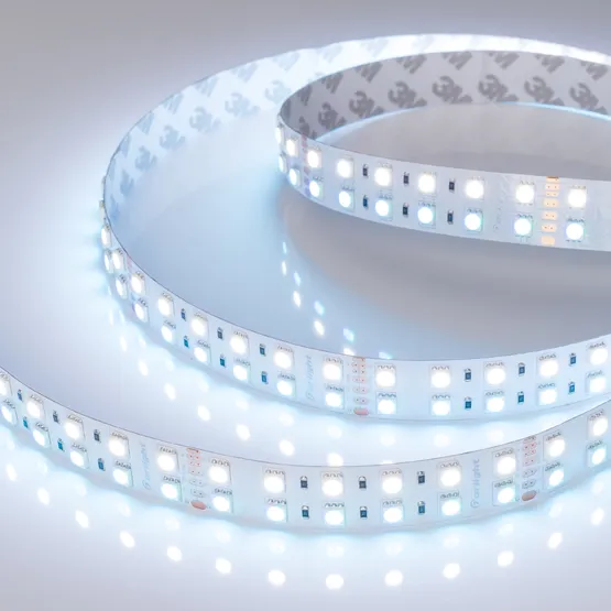 Фото #7 товара Светодиодная лента RT 2-5000 24V RGB-White 2x2 (5060, 720 LED, LUX) (Arlight, 32 Вт/м, IP20)
