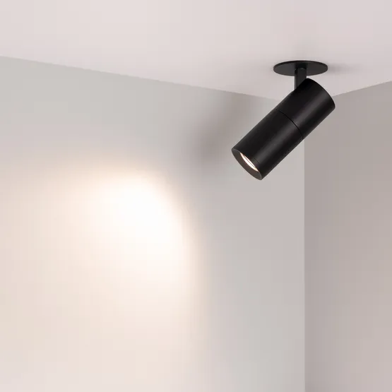 Фото #2 товара Светильник LGD-ARTEMIS-BUILT-FLAP-R55-12W Warm3000 (BK, 8-80 deg, 230V) (Arlight, IP20 Металл, 5 лет)