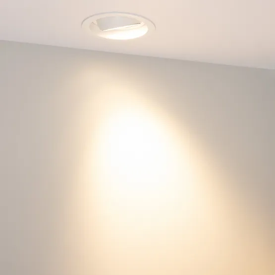 Фото #6 товара Светильник MS-VORTEX-BUILT-R110-20W Warm3000 (WH-WH, 40 deg, 230V) (Arlight, IP20 Металл, 5 лет)