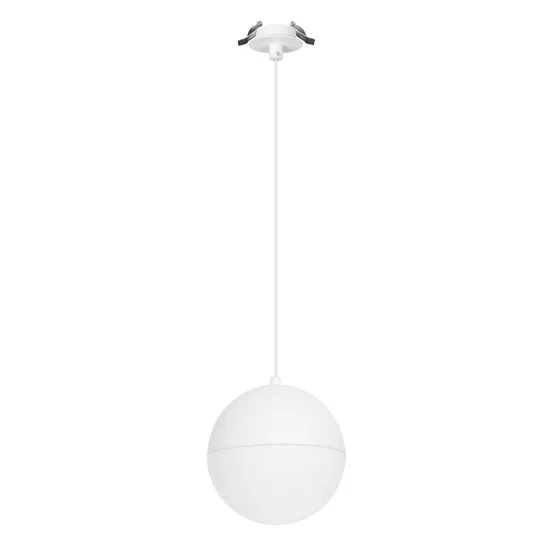 Фото #1 товара Светильник SP-EMISFERO-HANG-BUILT-R150-11W Warm3000 (WH, 170 deg, 230V) (Arlight, IP20 Металл, 3 года)