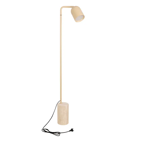 Фото #4 товара Светильник SP-MASON-FLOOR-R143-6W Warm3200-MIX (BG, 120 deg, 230V) (Arlight, IP20 Травертин, 5 лет)
