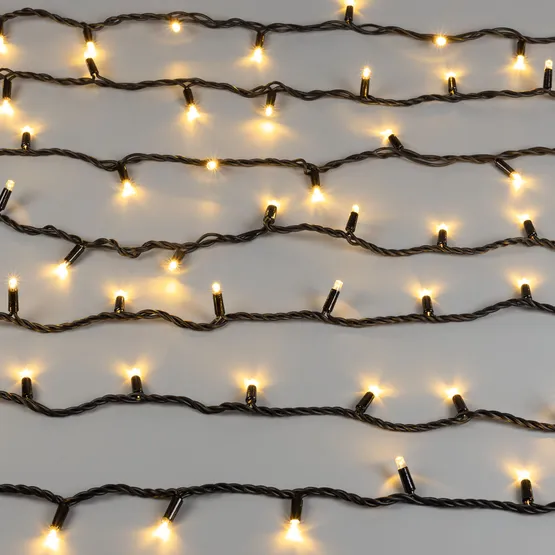 Фото #3 товара Светодиодная гирлянда ARD-STRING-PRO-10000-BLACK-100LED-STD WARM (230V, 7W) (Ardecoled, IP65, 2 года)