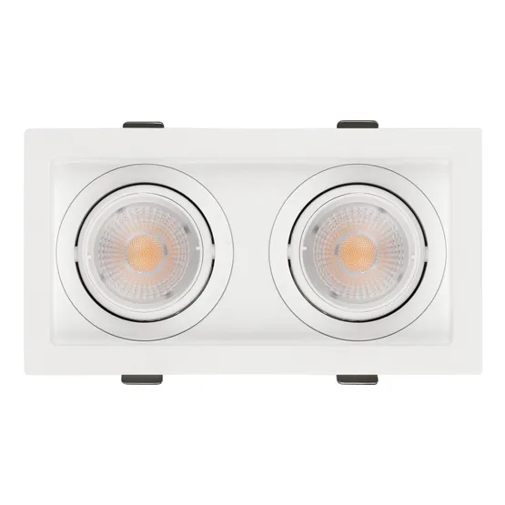 Фото #5 товара Светильник MS-VORTEX-BUILT-S170x90-2x12W Day4000 (WH-WH, 40 deg, 230V) (Arlight, IP20 Металл, 5 лет)