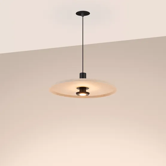 Фото #4 товара Светильник SP-KOTARO-R450-12W Warm2700 (BG-BG, 36 deg, 230V, TRIAC) (Arlight, IP20 Фетр, 3 года)