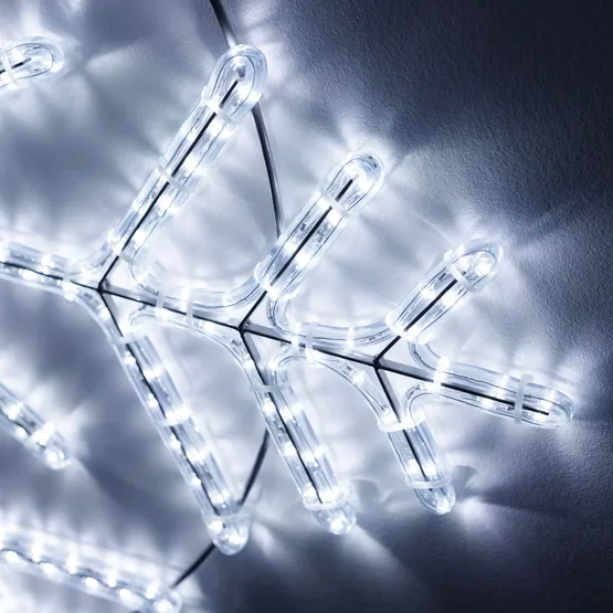Фото #3 товара Фигура светодиодная ARD-SNOWFLAKE-M10-1000x900-504LED White (230V, 31W) (Ardecoled, IP65, 1 год)