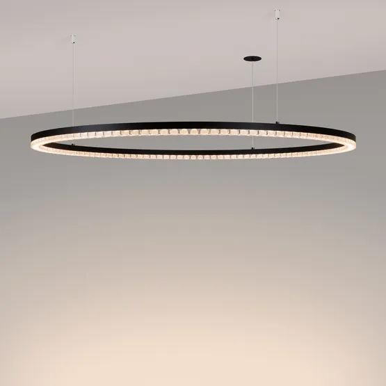 Фото #2 товара Светильник SP-DIAMOND-R1250-80W Warm3000 (BK, 45 deg, 230V, TRIAC) (Arlight, IP20 Металл, 5 лет)