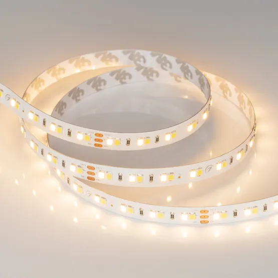 Фото #5 товара Светодиодная лента RT-A140-10mm 24V White-MIX (19.2 W/m, IP20, 2835, 5m) (Arlight, Изменяемая ЦТ)