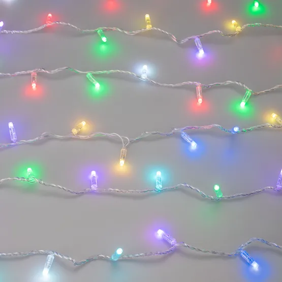 Фото #7 товара Светодиодная гирлянда ARD-STRING-CLASSIC-10000-CLEAR-100LED-SYNC RGB (230V, 6.5W) (Ardecoled, IP65, 1 год)
