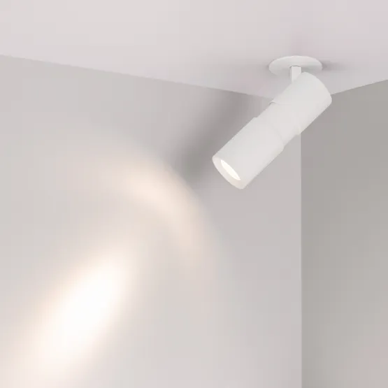Фото #2 товара Светильник LGD-ARTEMIS-BUILT-FLAP-R55-12W Warm3000 (WH, 8-80 deg, 230V) (Arlight, IP20 Металл, 5 лет)