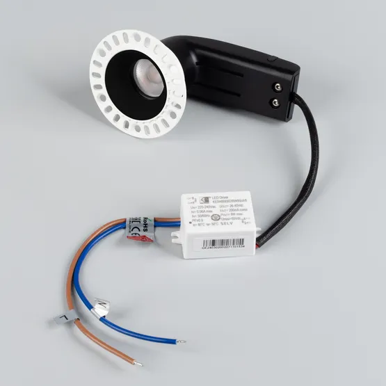 Фото #3 товара Светильник MS-RIALTO-TRIMLESS-R40-9W Warm3000 (BK, 36deg, 230V) (Arlight, IP20 Металл, 5 лет)