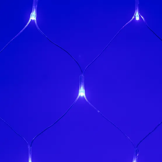 Фото #2 товара Светодиодная гирлянда ARD-NETLIGHT-HOME-1800x1500-CLEAR-180LED Blue (230V, 15W) (Ardecoled, IP20)