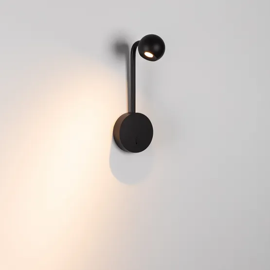 Фото #3 товара Светильник SP-OTTORI-LONG-WALL-6W Warm3000 (BK, 30 deg, 230V) (Arlight, IP20 Металл, 3 года)