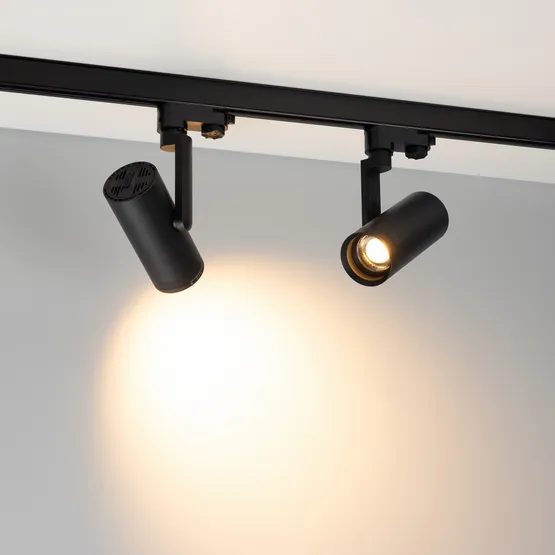 Фото #7 товара Светильник LGD-URANUS-4TR-R65-10W Warm3500-MIX (BK, 20-50 deg, side holder, 230V) (Arlight, IP20 Металл, 5 лет)
