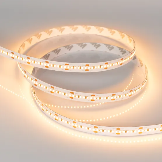 Фото #3 товара Светодиодная лента MICROLED-5000HP 24V Warm2700 10mm (2216, 300 LED/m, LUX) (Arlight, 21.6 Вт/м, IP20)