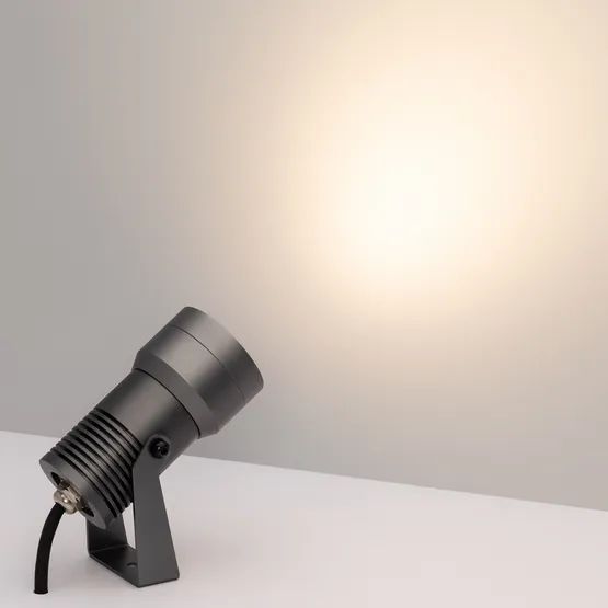 Фото #4 товара Светильник KT-RAY-COLOR-R61-12W RGB-Warm3000 (DG, 36 deg, 12V) (Arlight, IP67 Металл, 3 года)