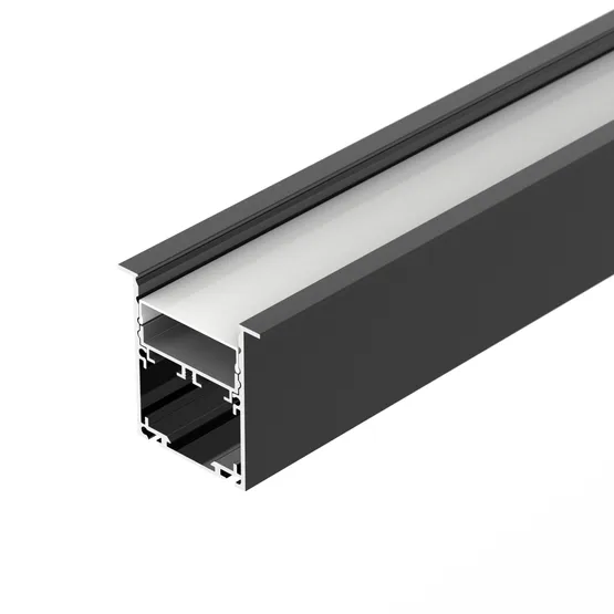 Фото #6 товара Профиль SL-LINIA52-3L-F-2000 ANOD BLACK (Arlight, Алюминий)