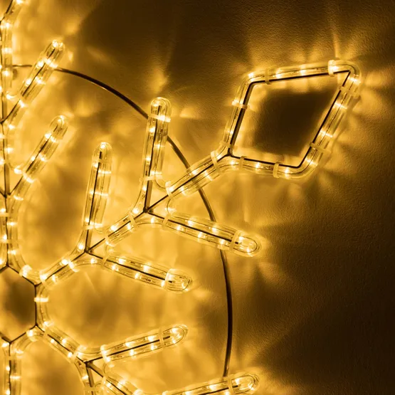 Фото #4 товара Фигура светодиодная ARD-SNOWFLAKE-M9-900x900-360LED Warm (230V, 22W) (Ardecoled, IP65, 1 год)