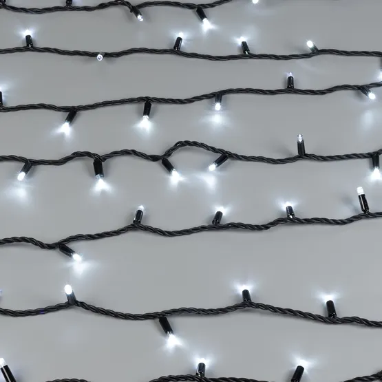 Фото #3 товара Светодиодная гирлянда ARD-STRING-PRO-10000-BLACK-100LED-FLASH WHITE (230V, 7W) (Ardecoled, IP65, 2 года)