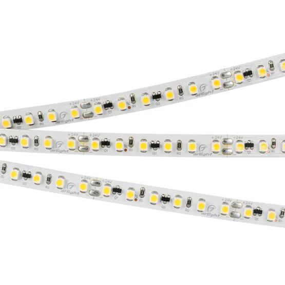 Фото #1 товара Светодиодная лента RT-10000 24V Warm3000 2x (3528, 120 LED/m, 10m) (Arlight, 9.6 Вт/м, IP20)