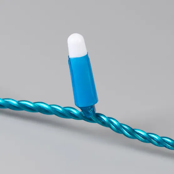 Фото #4 товара Светодиодная гирлянда ARD-STRING-CLASSIC-10000-BLUE-100LED-MILK-FLASH Blue (230V, 7W) (Ardecoled, IP65, 1 год)