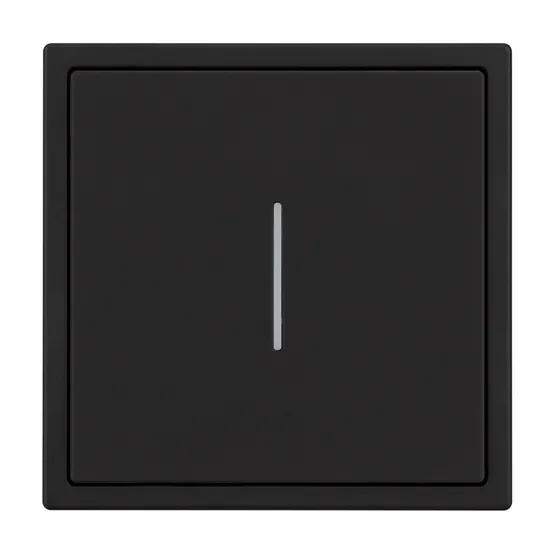 Фото #2 товара Механизм звонкового выключателя LED SWT-NOBE-MKR1-SFPL-L-BK (230V, 10A) (Arlight, Черный оникс)