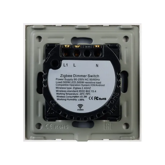 Фото #2 товара Светорегулятор сенсорный с Zigbee управлением SWT-OMALI-SD3-ZB-GD (250V, 500W) (Arlight, Стекло)