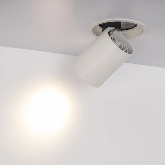 Фото #2 товара Светильник LGD-PULL-R100-10W Warm3000 (WH, 20 deg) (Arlight, IP20 Металл, 3 года)