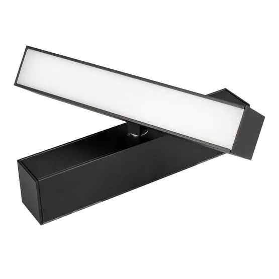 Фото #4 товара Светильник MAG-FLAT-FOLD-45-S205-6W Warm3000 (BK, 100 deg, 24V) (Arlight, IP20 Металл, 5 лет)