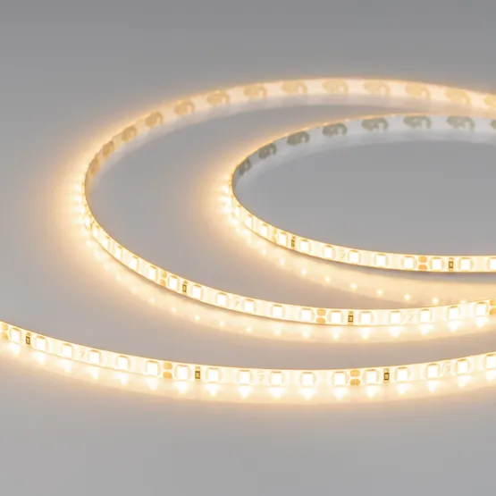 Фото #1 товара Светодиодная лента герметичная RTW-SE-A120-5mm 24V Warm3000 (9.6 W/m, IP65, 5m) (Arlight, -)