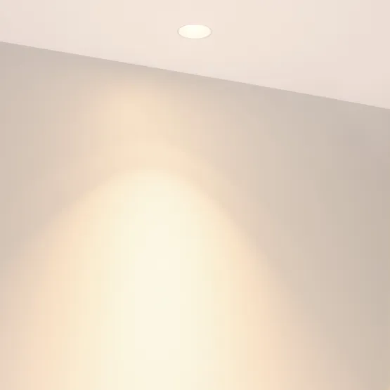 Фото #2 товара Светильник MS-INVISIO-TRIMLESS-R45-10W Warm3000 (WH-WH, 36 deg, 230V) (Arlight, IP54 Металл, 5 лет)