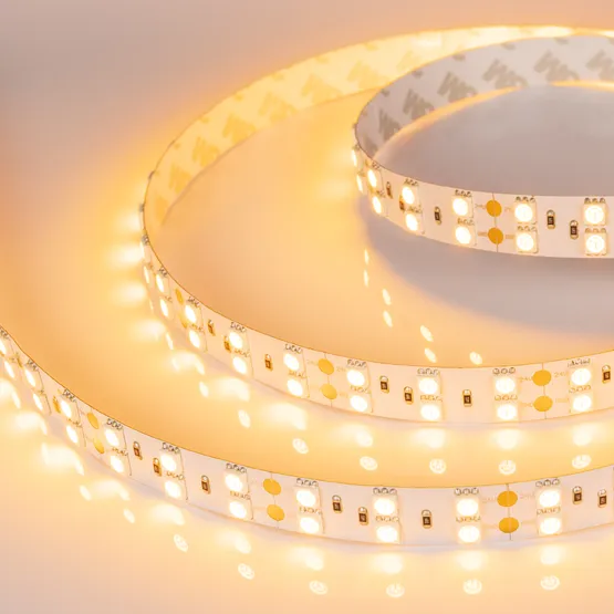 Фото #2 товара Светодиодная лента RT 2-5000 24V Yellow 2x2 (5060, 600 LED, LUX) (Arlight, 28.8 Вт/м, IP20)