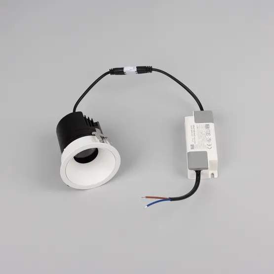 Фото #4 товара Светильник MS-ARADO-BUILT-R65-9W Warm3000 (WH-WH, 24 deg, 230V) (Arlight, IP20 Металл, 5 лет)