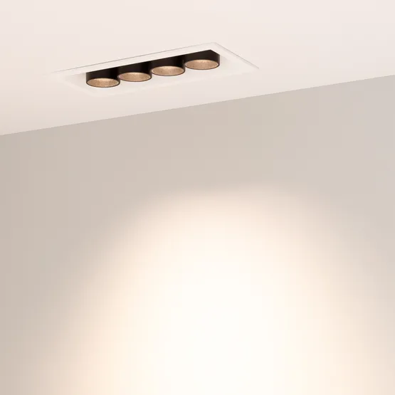Фото #4 товара Светильник MS-ORIENT-BUILT-TURN-TC-S67x150-10W Warm3000 (WH-BK, 30 deg, 230V) (Arlight, IP20 Металл, 5 лет)
