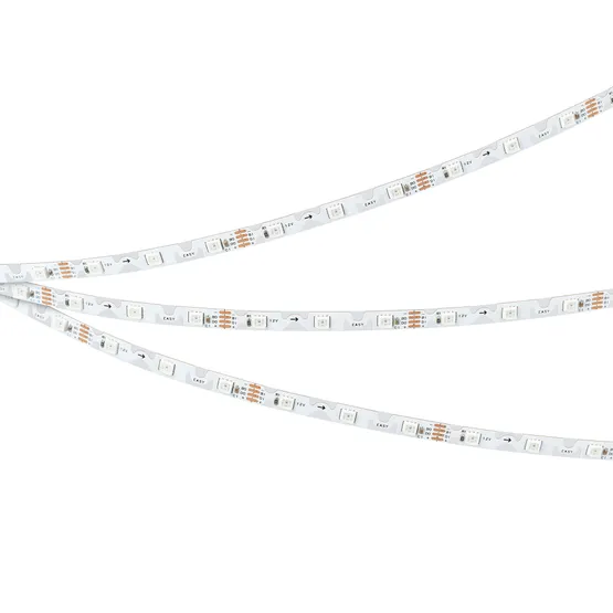 Фото #3 товара Светодиодная лента SPI-RZ-F60-6mm 12V RGB-PX1-BPT (7 W/m, IP20, 3535, 5m) (Arlight, -)