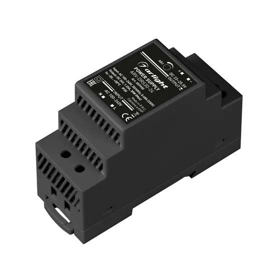 Фото #1 товара Блок питания ARV-DRS-36-24 (24V, 1.5A, 36W) (Arlight, IP20 DIN-рейка 5 лет)