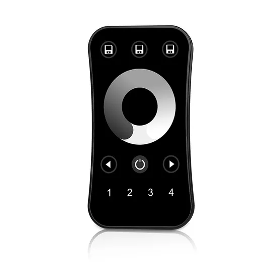 Фото товара INTELLIGENT ARLIGHT Пульт SMART-801-52-4G-3SC-DIM Black (3V, 2.4G) (IARL, IP20 Пластик, 5 лет)